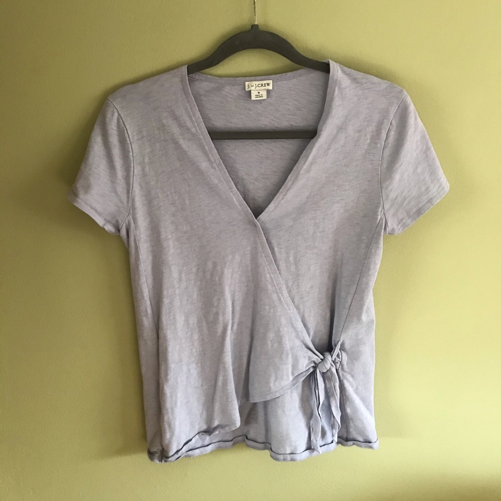 J. Crew wrap t-shirt